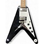Used 2023 Epiphone FLYING V BLACK Solid Body Electric Guitar BLACK