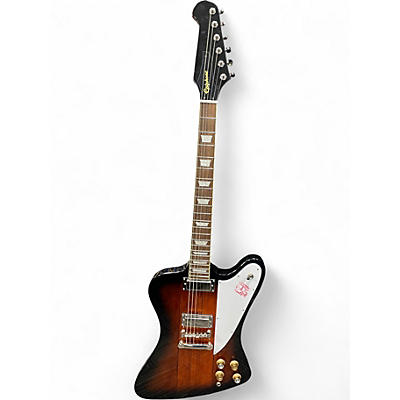 Used 2023 Epiphone Firebird Studio Vintage Tobacco Burst Solid Body Electric Guitar