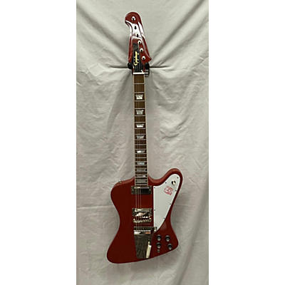 Epiphone Used 2023 Epiphone Firebird V 63 Inspired By Gibson Ember Red Solid Body Electric Guitar