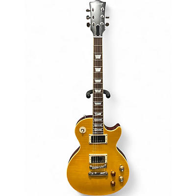 Used 2023 Epiphone KIRK HAMMETT GREENY LES PAUL LEMON BURST Solid Body Electric Guitar