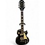 Used 2023 Epiphone Les Paul Classic Black Solid Body Electric Guitar Black