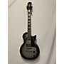 Used Epiphone Used 2023 Epiphone Les Paul Custom Black And Silver Solid Body Electric Guitar Black and Silver