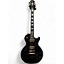 Used 2023 Epiphone Les Paul Custom Ebony Solid Body Electric Guitar Ebony