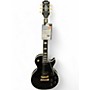 Used 2023 Epiphone Les Paul Custom Ebony Solid Body Electric Guitar Ebony