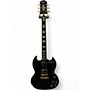 Used Epiphone Used 2023 Epiphone Les Paul Custom SG Ebony Solid Body Electric Guitar Ebony