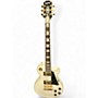 Used 2023 Epiphone Les Paul Custom White Solid Body Electric Guitar White