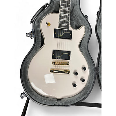 Epiphone Used 2023 Epiphone Matt Heafy Les Paul Custom Alpine White Solid Body Electric Guitar