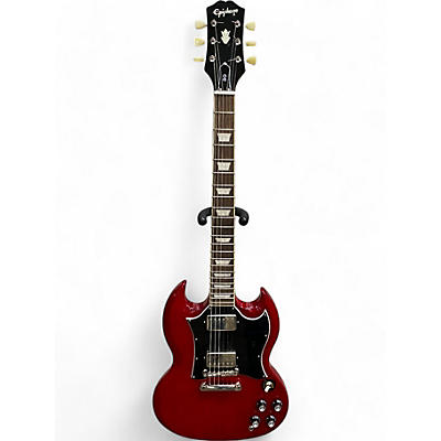 Epiphone Used 2023 Epiphone SG Standard Cherry Solid Body Electric Guitar