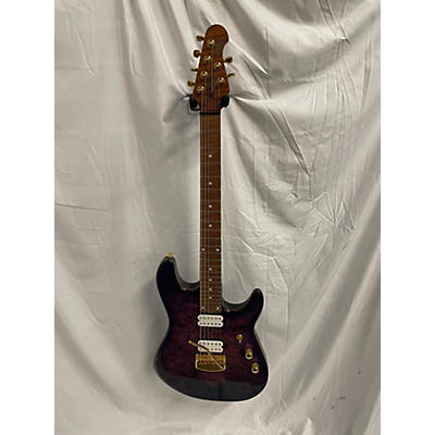 Ernie Ball Music Man Used 2023 Ernie Ball Music Man Jason Richardson Cutless Majora Purple Solid Body Electric Guitar