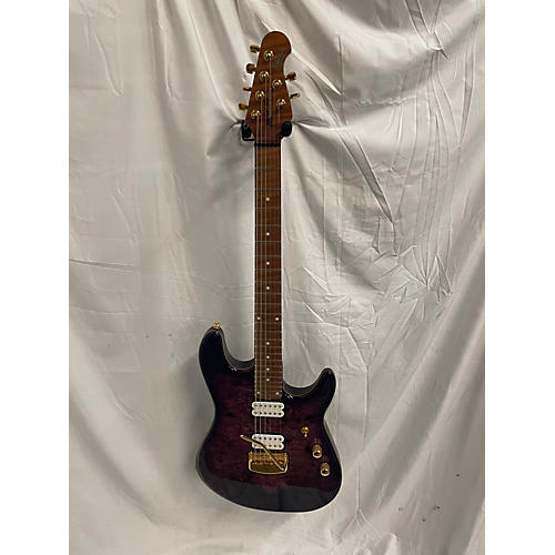 Ernie Ball Music Man Used 2023 Ernie Ball Music Man Jason Richardson Cutless Majora Purple Solid Body Electric Guitar Majora Purple