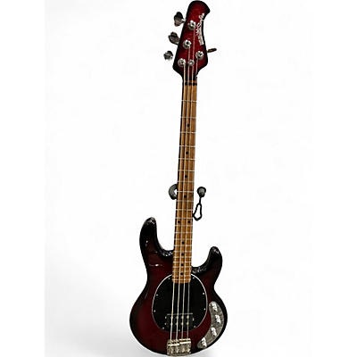 Used 2023 Ernie Ball Music Man StingRay Special H Burnt Apple Electric Bass Guitar