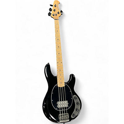 Used 2023 Ernie Ball Music Man Stingray Special 4 H Jet Black Electric Bass Guitar