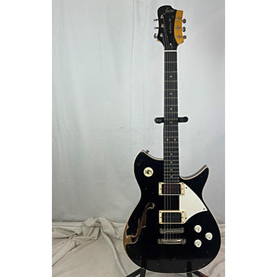 Fano Guitars Used 2023 Fano Guitars Alt De Facto RB6 Thinline Bull Black Hollow Body Electric Guitar