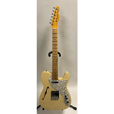 Fender Used 2023 Fender 1968 Thinline Telecaster AGED VINTAGE WHITE Hollow Body Electric Guitar