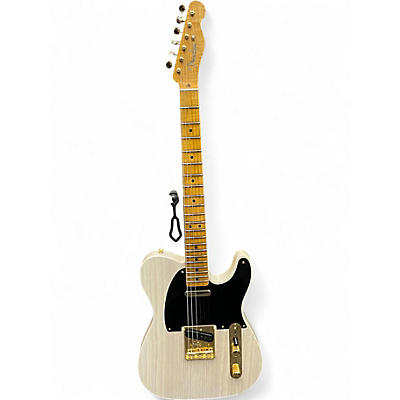 Used 2023 Fender 51 Nocaster Telecaster Dealer Select Faded White Blonde Solid Body Electric Guitar
