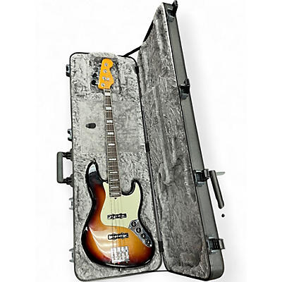 Used 2023 Fender Active Jazz Bass 3 Color Sunburst Electric Bass Guitar
