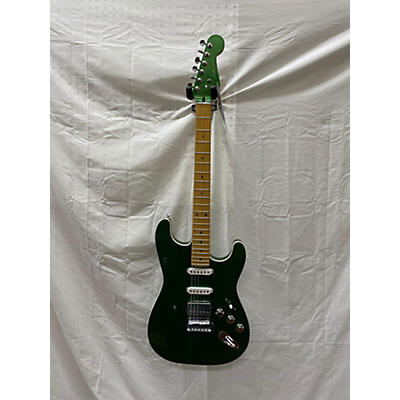 Fender Used 2023 Fender Aerodyne Special Stratocaster HSS Metallic Green Solid Body Electric Guitar