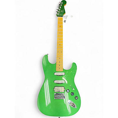 Used 2023 Fender Aerodyne Stratocaster  Speed Green Solid Body Electric Guitar