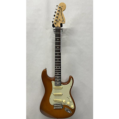 Fender Used 2023 Fender American Performer Stratocaster SSS Honey Burst Solid Body Electric Guitar