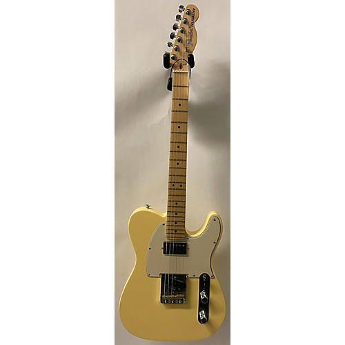 Fender Used 2023 Fender American Performer Telecaster Hum Vintage White Solid Body Electric Guitar Vintage White