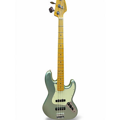 Used 2023 Fender American Professional II Jazz Bass MYSTIC SURF GREEN Electric Bass Guitar