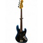 Used 2023 Fender American Professional II Jazz Bass Midnight Blue Electric Bass Guitar Midnight Blue