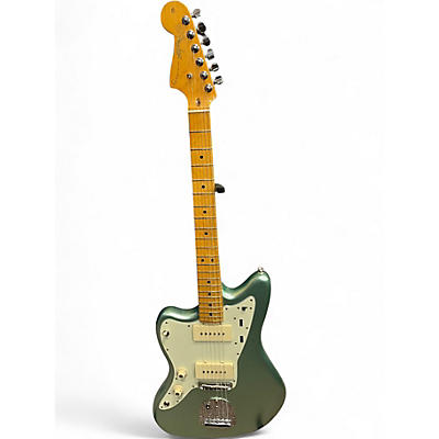 Used 2023 Fender American Professional II Jazzmaster LH Mystic Surf Green Electric Guitar