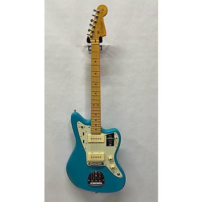 Fender Used 2023 Fender American Professional II Jazzmaster Miami Blue Solid Body Electric Guitar