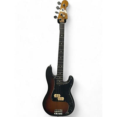 Fender Used 2023 Fender American Professional II Precision Bass 3 Color Sunburst Electric Bass Guitar