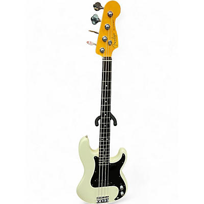 Used 2023 Fender American Professional II Precision Bass Olympic White Electric Bass Guitar
