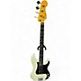 Used 2023 Fender American Professional II Precision Bass Olympic White Electric Bass Guitar Olympic White
