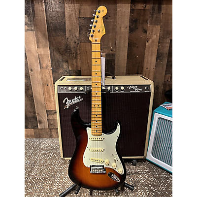 Fender Used 2023 Fender American Professional II Stratocaster 2 Color Sunburst Solid Body Electric Guitar