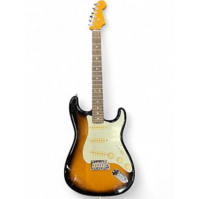 Used 2023 Fender American Professional II Stratocaster 2 Tone Sunburst Solid Body Electric Guitar
