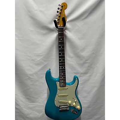 Fender Used 2023 Fender American Professional II Stratocaster MIAMI BLUE Solid Body Electric Guitar