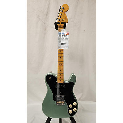 Used 2023 Fender American Professional II Telecaster Deluxe Mystic Surf Green Solid Body Electric Guitar