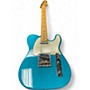 Used 2023 Fender American Professional II Telecaster Miami Blue Solid Body Electric Guitar Miami Blue