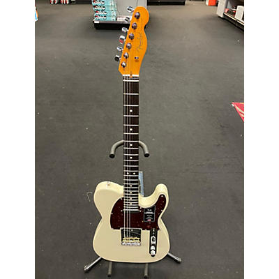 Fender Used 2023 Fender American Professional II Telecaster White Solid Body Electric Guitar