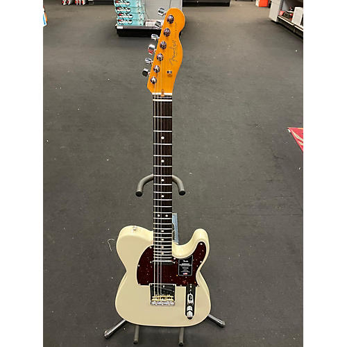 Fender Used 2023 Fender American Professional II Telecaster White Solid Body Electric Guitar White