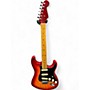 Used 2023 Fender American Ultra Luxe Stratocaster Cherry Sunburst Solid Body Electric Guitar Cherry Sunburst