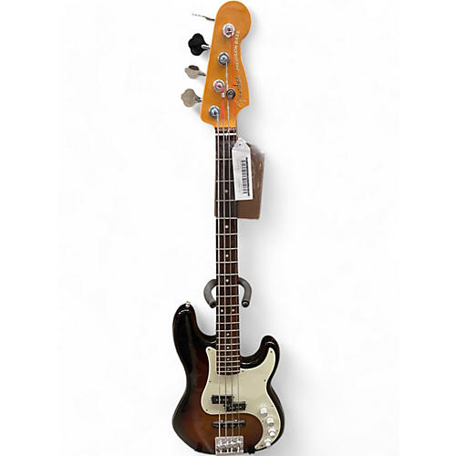 Fender Used 2023 Fender American Ultra Precision Bass Ultraburst Electric Bass Guitar Ultraburst