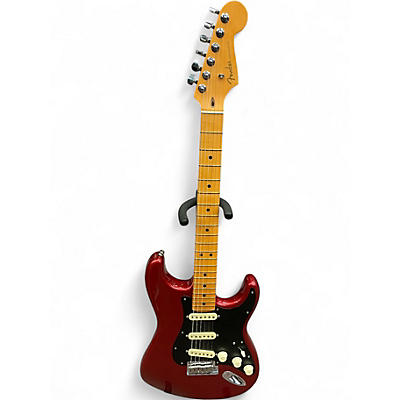 Used 2023 Fender American Ultra Strat II Candy Apple Red Solid Body Electric Guitar