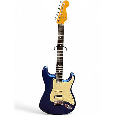 Used 2023 Fender American Ultra Stratocaster HSS cobra blue Solid Body Electric Guitar
