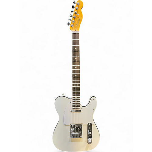 Used 2023 Fender American Ultra Telecaster Alpine White Solid Body Electric Guitar Alpine White