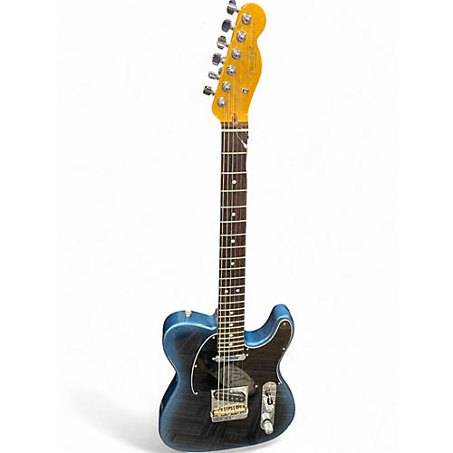 Used 2023 Fender American Ultra Telecaster Dark Knight Solid Body Electric Guitar Dark Knight