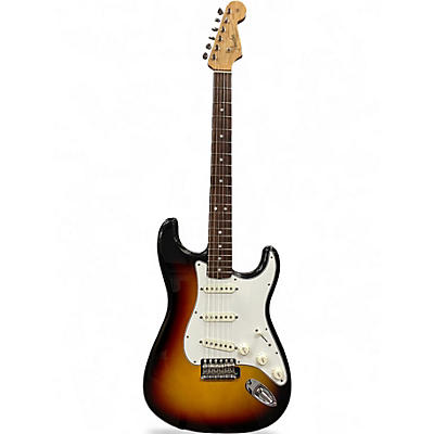 Used 2023 Fender American Vintage 1965 Stratocaster 3 Tone Sunburst Solid Body Electric Guitar
