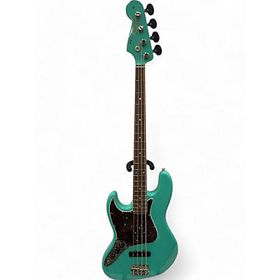 Fender Used 2023 Fender American Vintage II 1966 Jazz Bass Left-Handed  Sea Foam Green Electric Bass Guitar