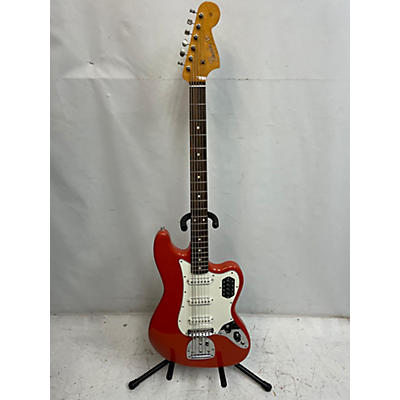 Fender Used 2023 Fender Bass VI Fiesta Red Electric Bass Guitar