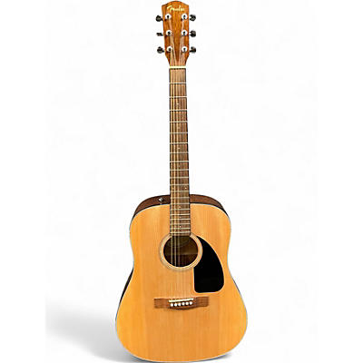 Used 2023 Fender CD60 Dreadnought Natural Acoustic Guitar