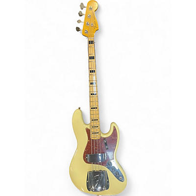 Used 2023 Fender CUSTOM SHOP JOURNEYMAN RELIC 68 JAZZ BASS Olympic White Electric Bass Guitar