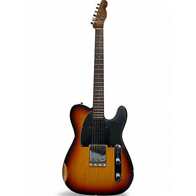 Used 2023 Fender CUSTOM SHOP LTD HS TELE CUSTOM 3 Color Sunburst Solid Body Electric Guitar